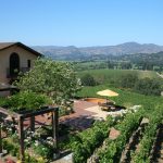 Keever Vineyards – Courtyard and View