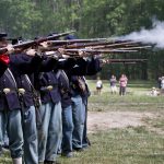 Civil War Re-enactment at Endview