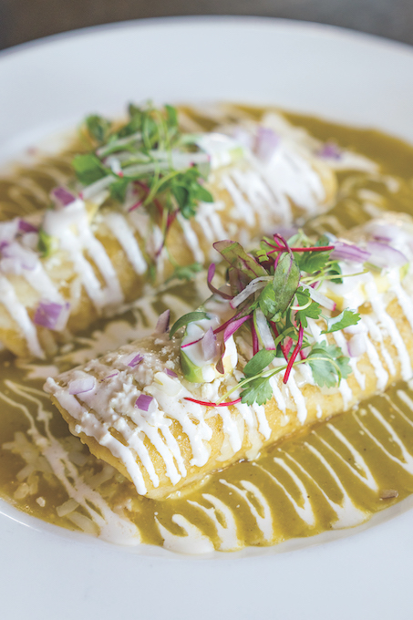 Enchiladas de Mariscos_credit Javier's Cantina